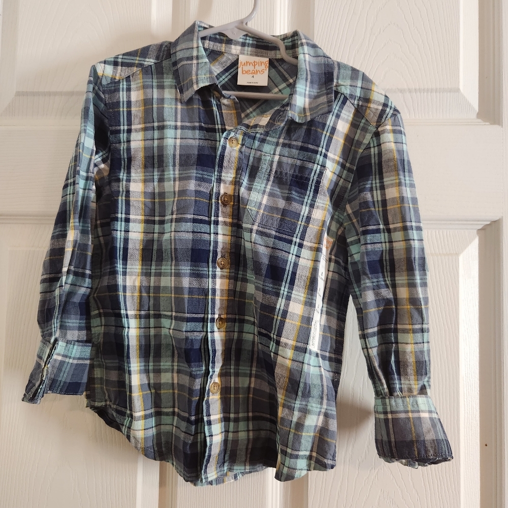 Nwt  Jumping Beans long sleeve shirt